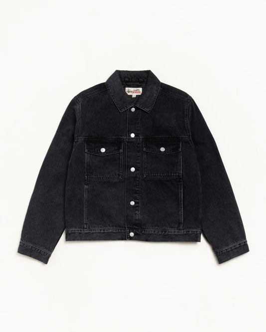 LINED DENIM TRUCKER JACKET