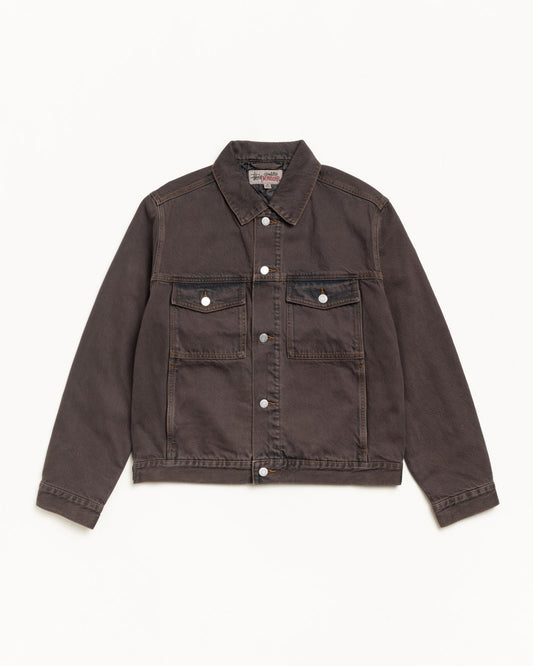 LINED DENIM TRUCKER JACKET