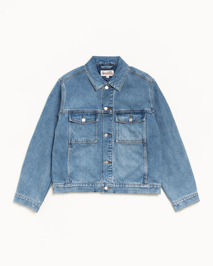 LINED DENIM TRUCKER JACKET